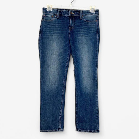 Lucky Brand Women's Sweet Crop Straight Denim Blue Jeans - Size 6