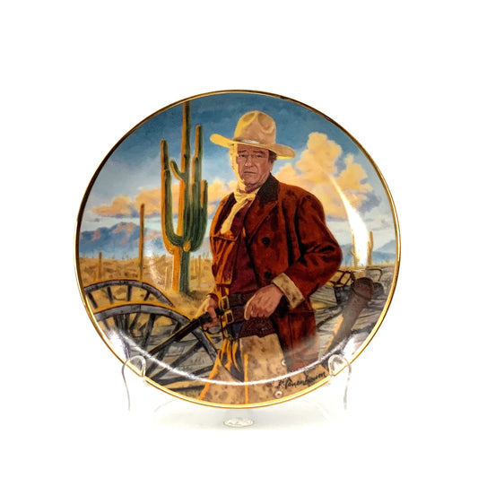 John Wayne | Champion Of The West | Franklin Mint Collectors Plates Series | 8 in.