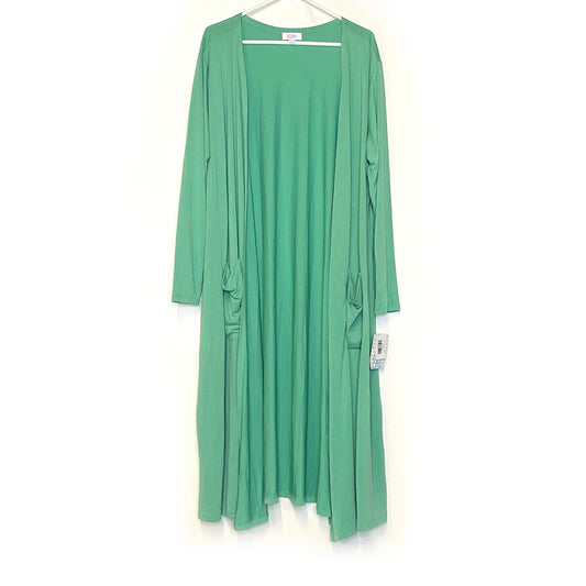 LuLaRoe | Green Sarah Mint Duster Sweater | Size: 2XL | L/s | NWT