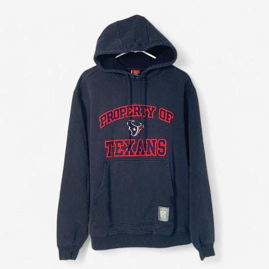 NFL Men's Houston Texans Black Pullover Hoodie Sweatshirt by Reebok - Size M