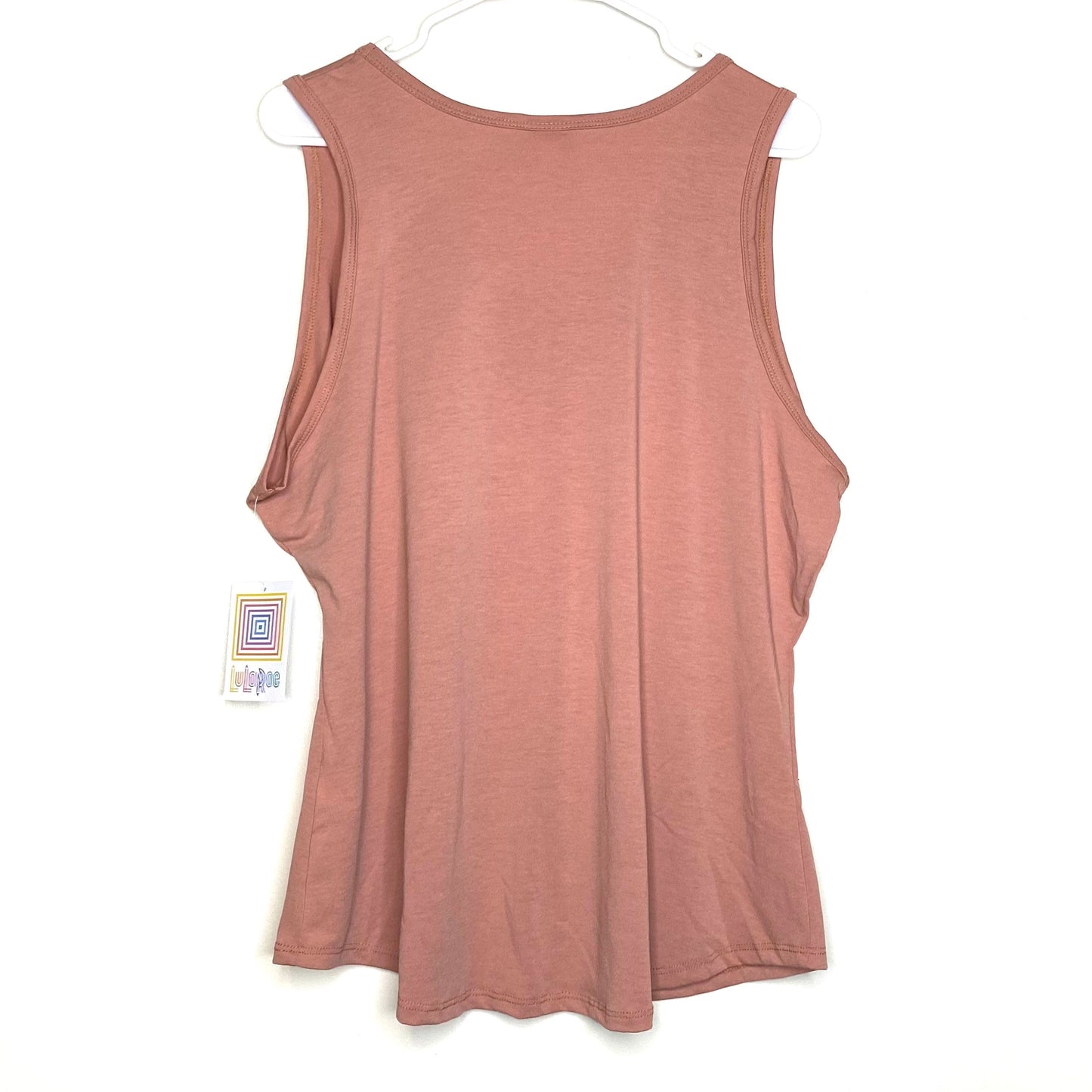 LuLaRoe | Solid Sleeveless Tank Top Shirt | Color: Dusty Pink | Size: 3XL | NWT