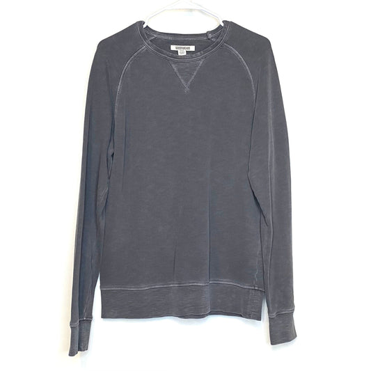 Goodthreads Mens Size M Gray Crewneck Pullover Sweatshirt L/s EUC