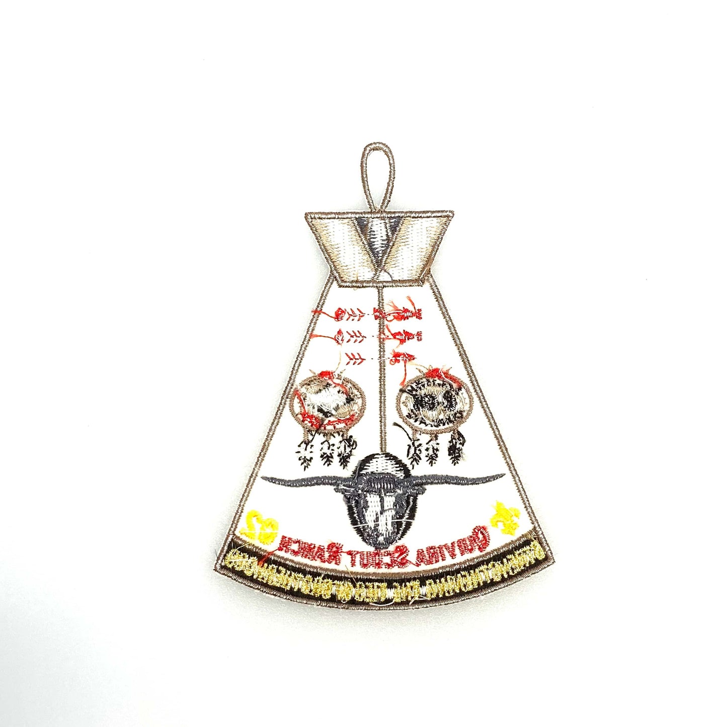 Vintage Boys Scouts of America 2002 Conclave Badge Patch Tepee NEW