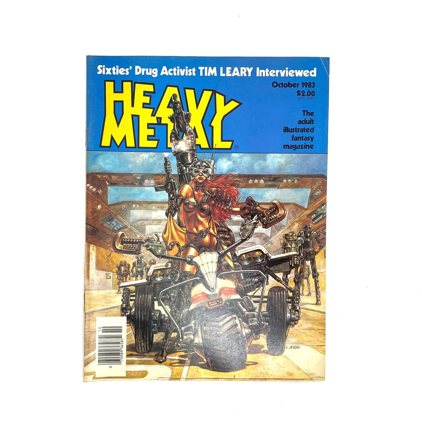 HEAVY METAL Adult Illustrated Fantasy Erotic Magazine | Vintage | GUC | October 1983