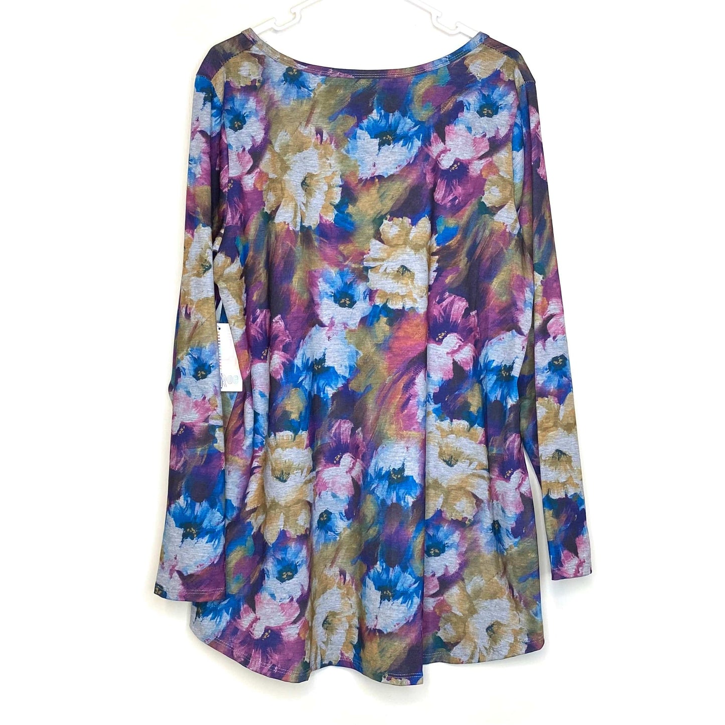 LuLaRoe | Floral Lynnae Top | Color: Multicolor | Size: 3XL | L/s | NWT