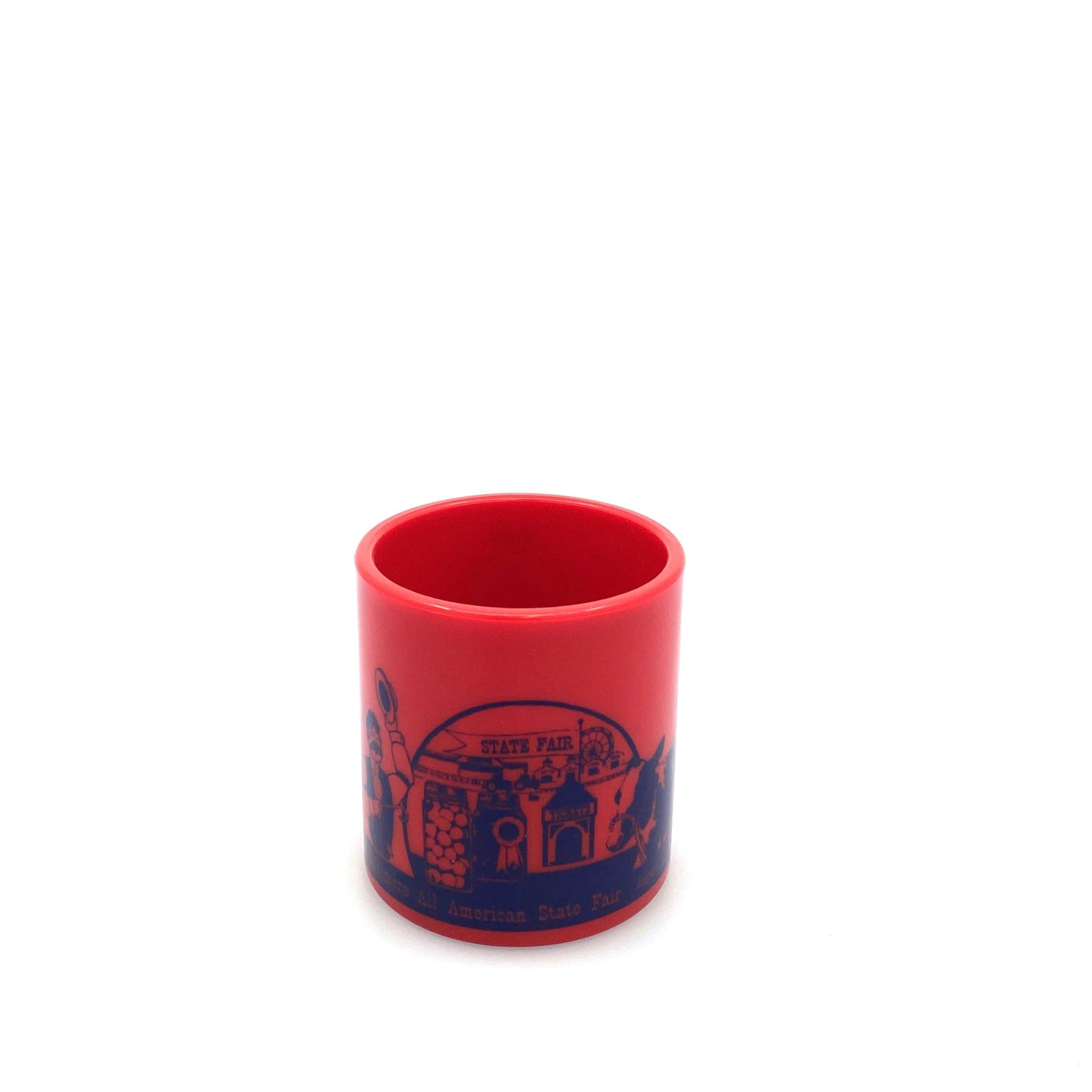 Lady Baltimore All American State Fair 1985 Red Plastic Cup Souvenir