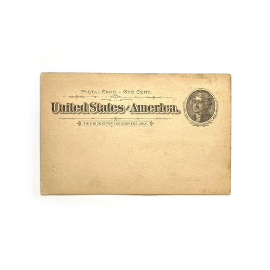 1895 Postal Card - One Cent USA “The Colombian Medicine Co.”