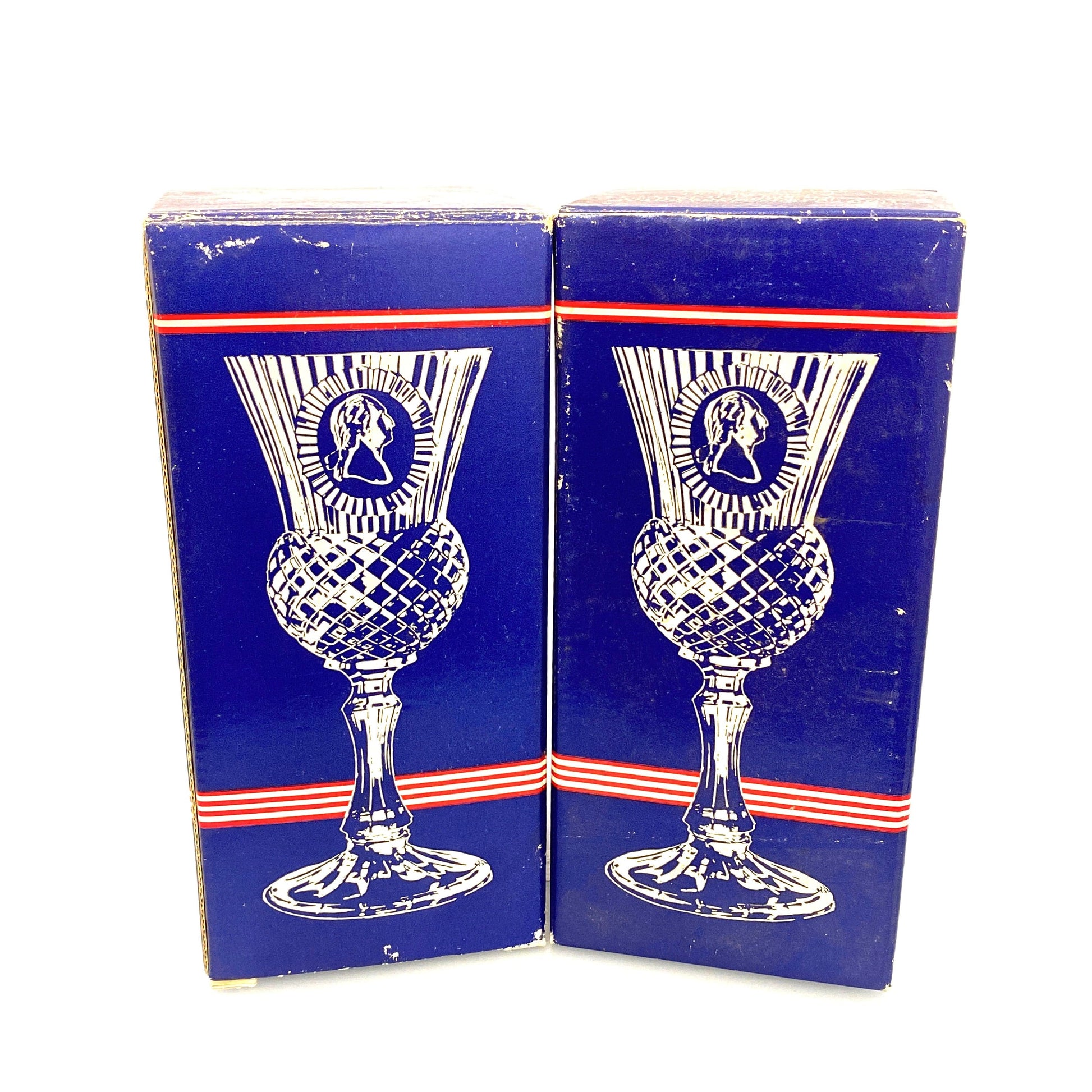 Fostoria Virginia Blue Beverage Glasses (Set of 6) - Bowditch Antiques &  Collectibles