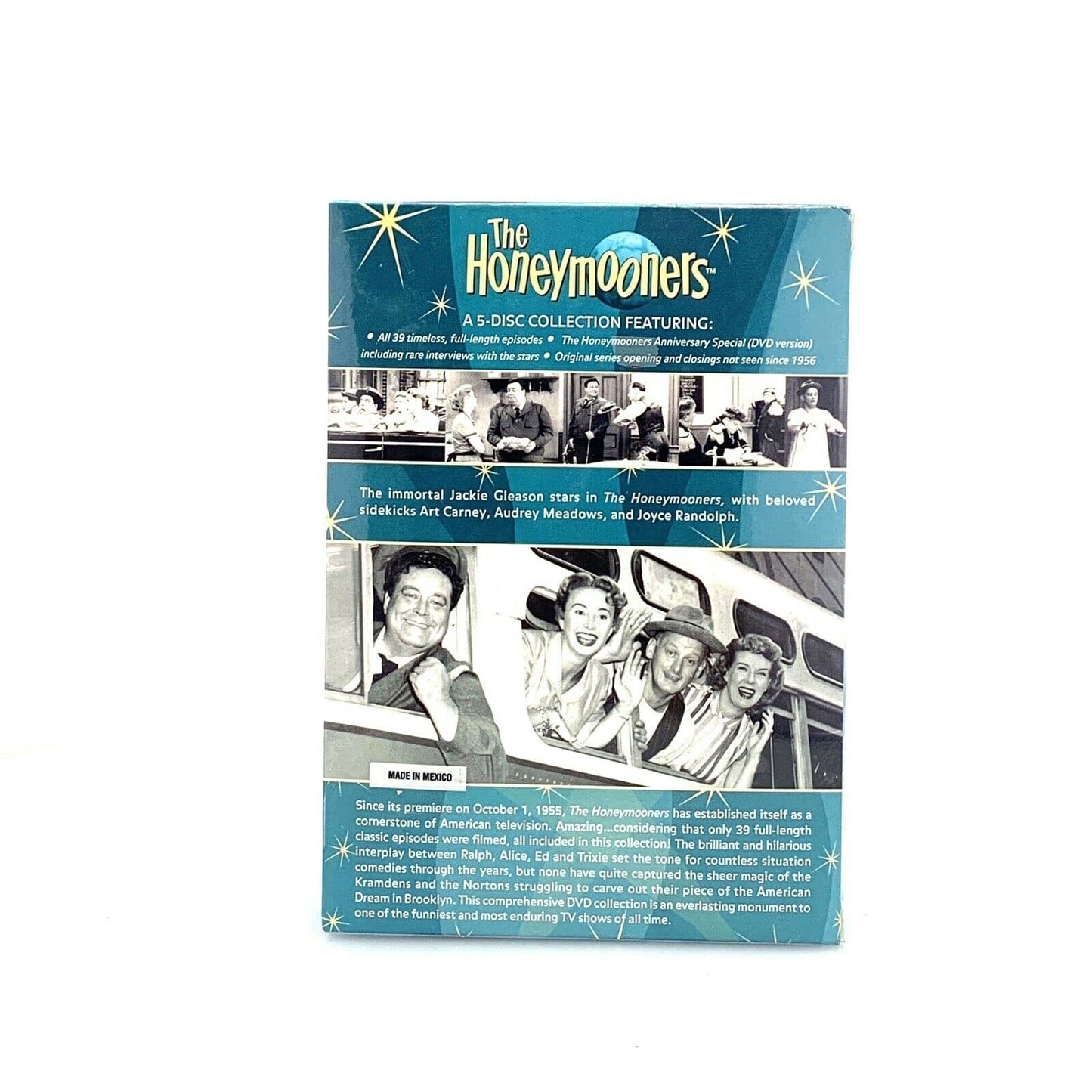 The Honeymooners - The Classic 39 Episodes (DVD, 2003, 5-Disc Set)