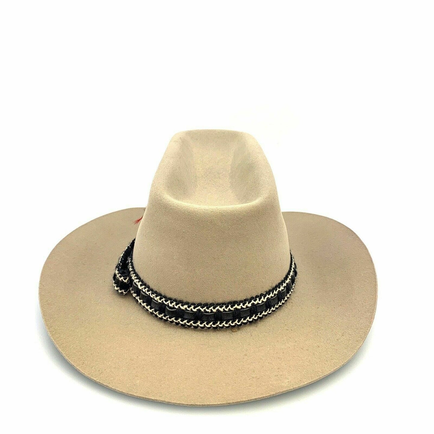 Rockmount Ranch Wear Mens Size 7 1/4” Beige Tru-West Cowboy Hat