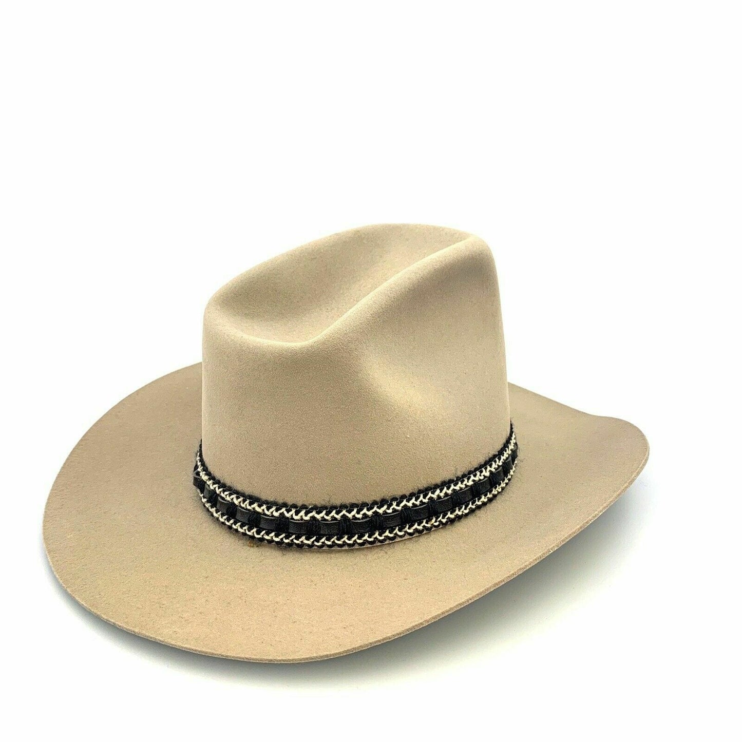 Rockmount Ranch Wear Mens Size 7 1/4” Beige Tru-West Cowboy Hat