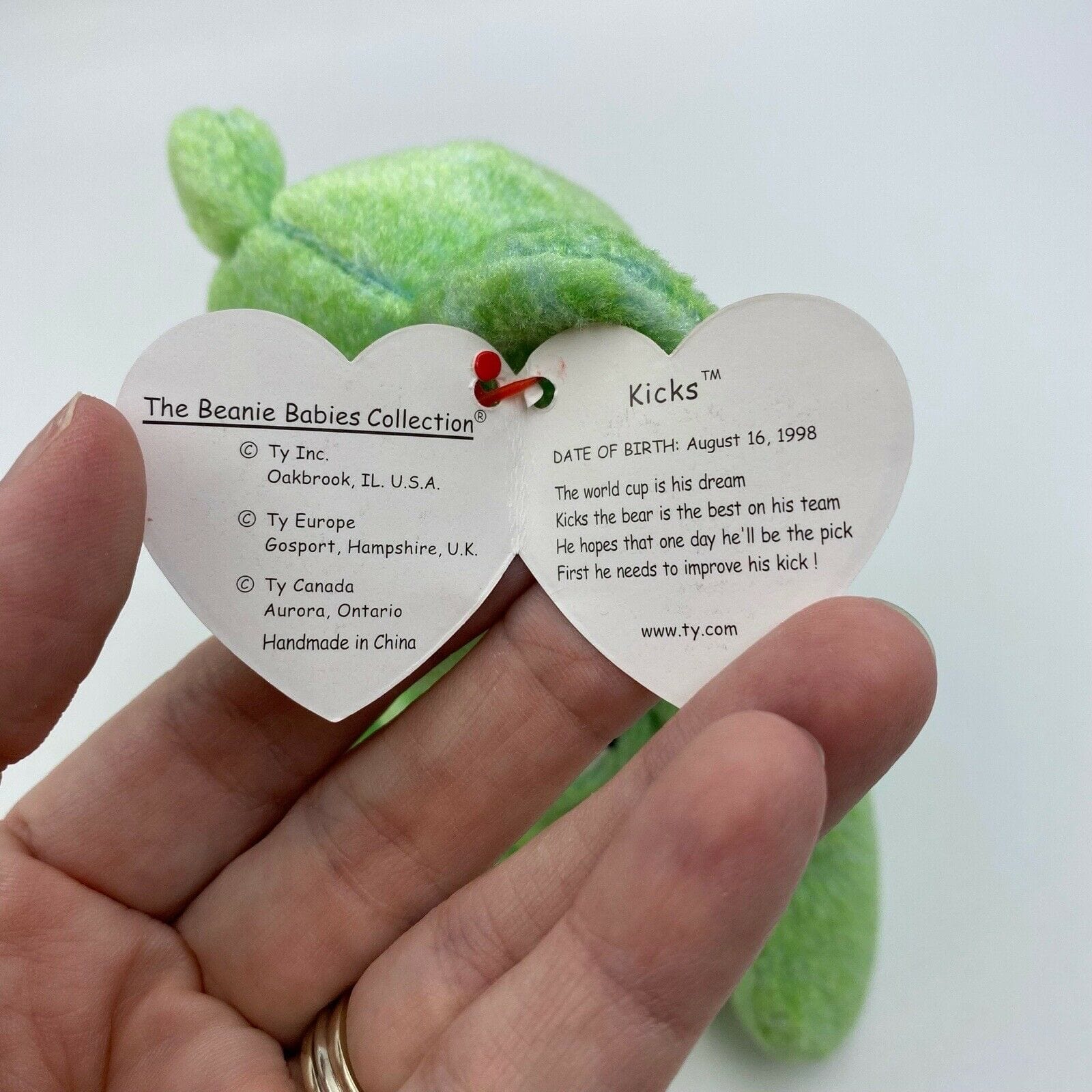 Beanie babies tag sales errors