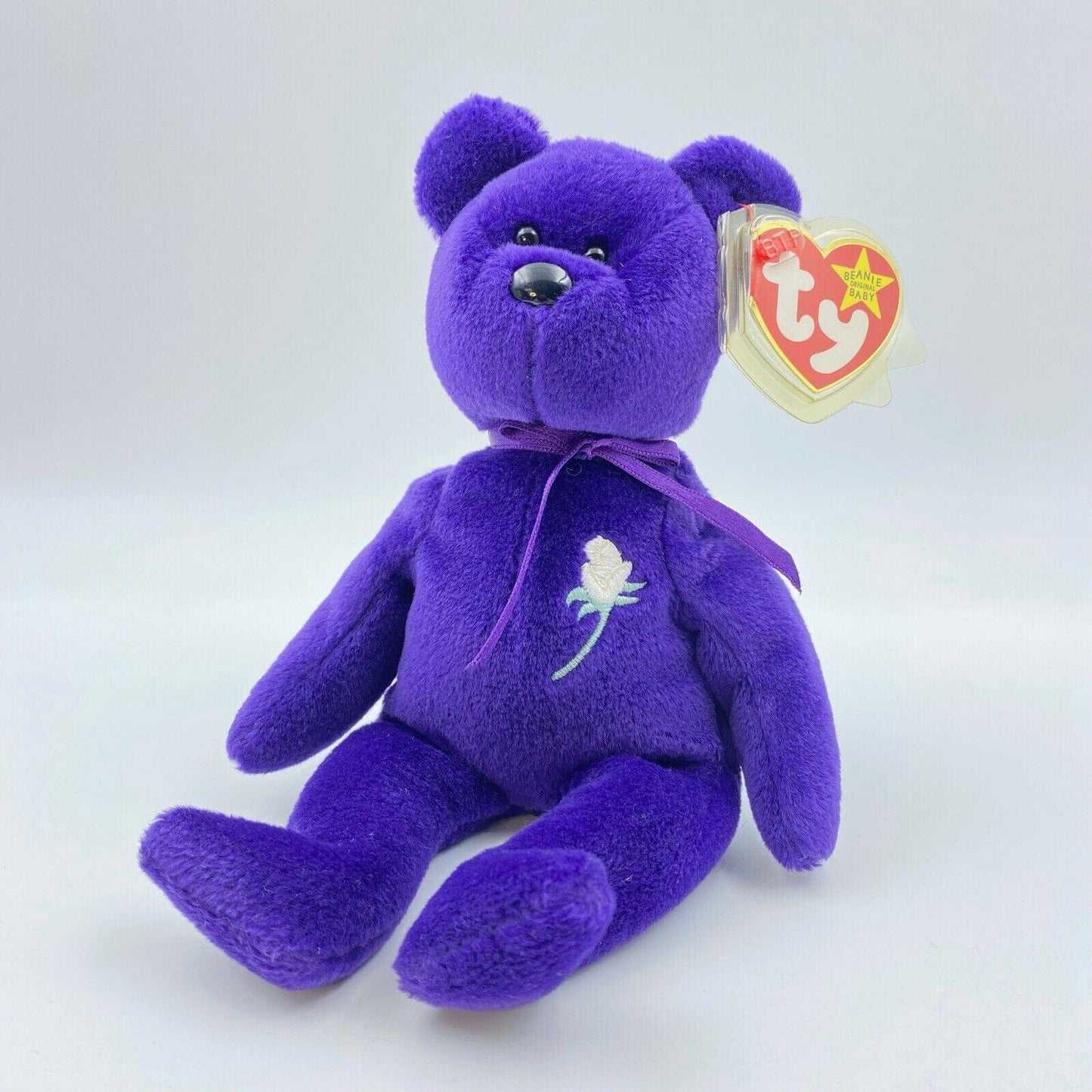 Ty Original Beanie Babies “Princess” Diana Bear - 1997 - MINT Condition