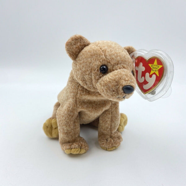 Ty Beanie Babies Pecan Bear 1999 Vintage Collectible Mint