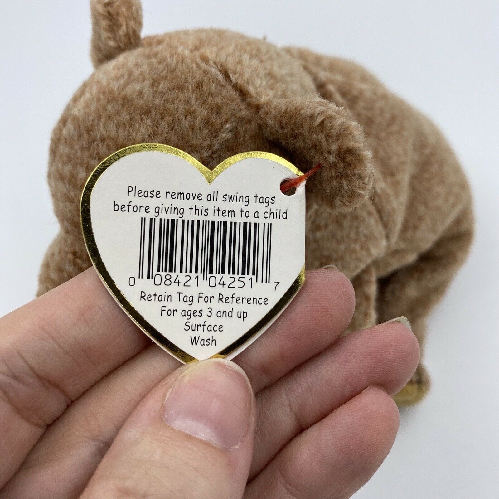 Almond beanie baby deals errors