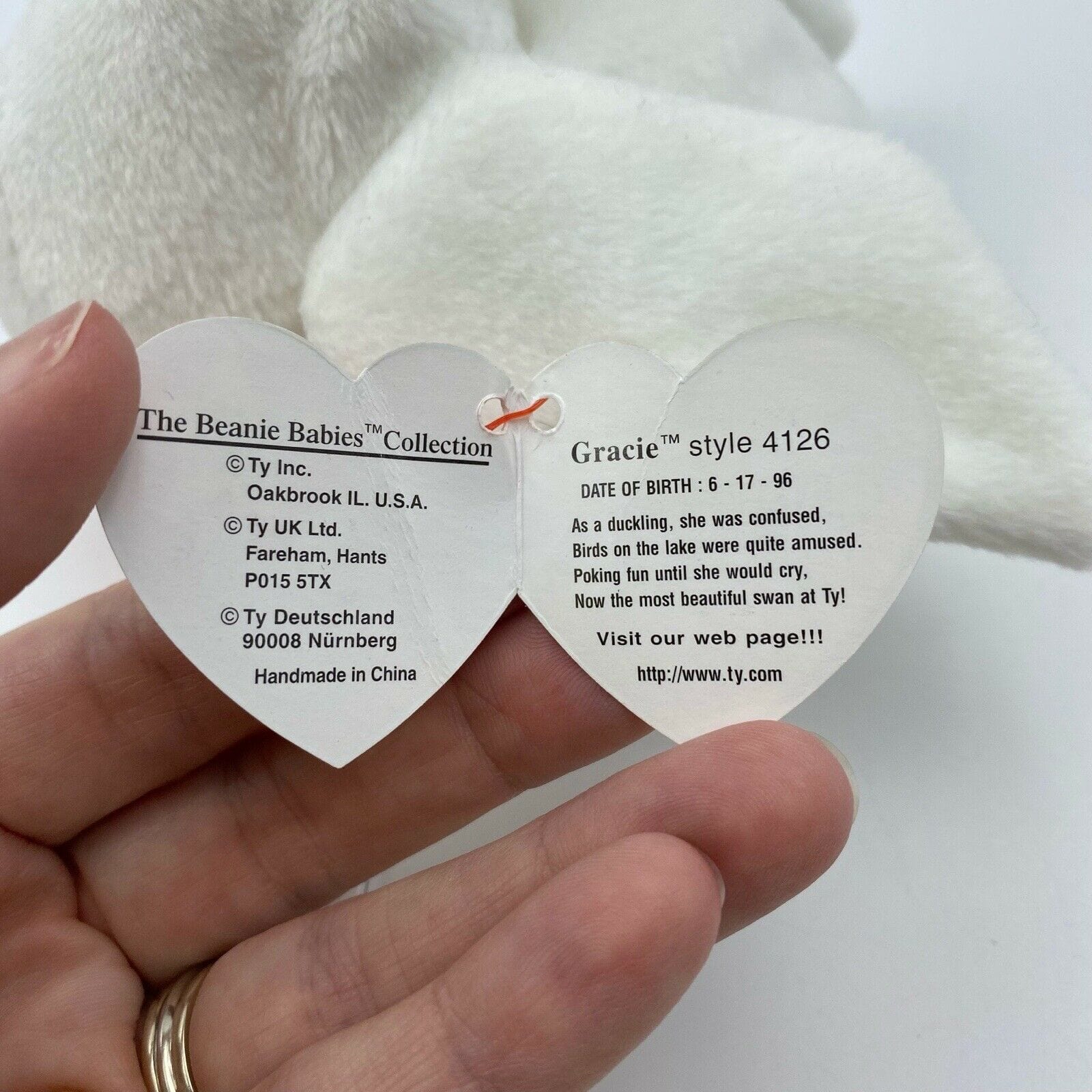 Gracie beanie baby errors new arrivals