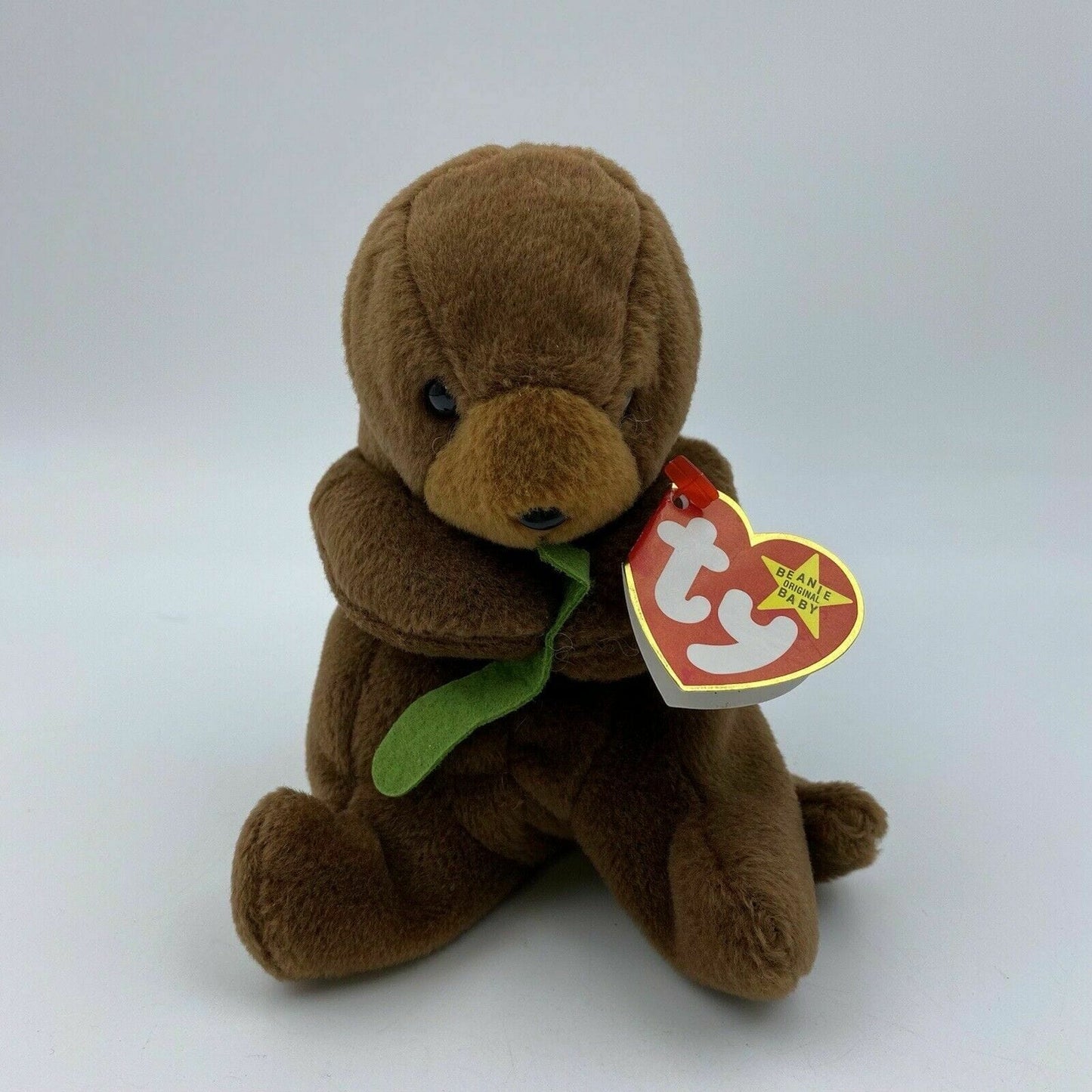Ty Original Beanie Babies “Seaweed” The Otter 1995 MINT Condition - Tag Errors