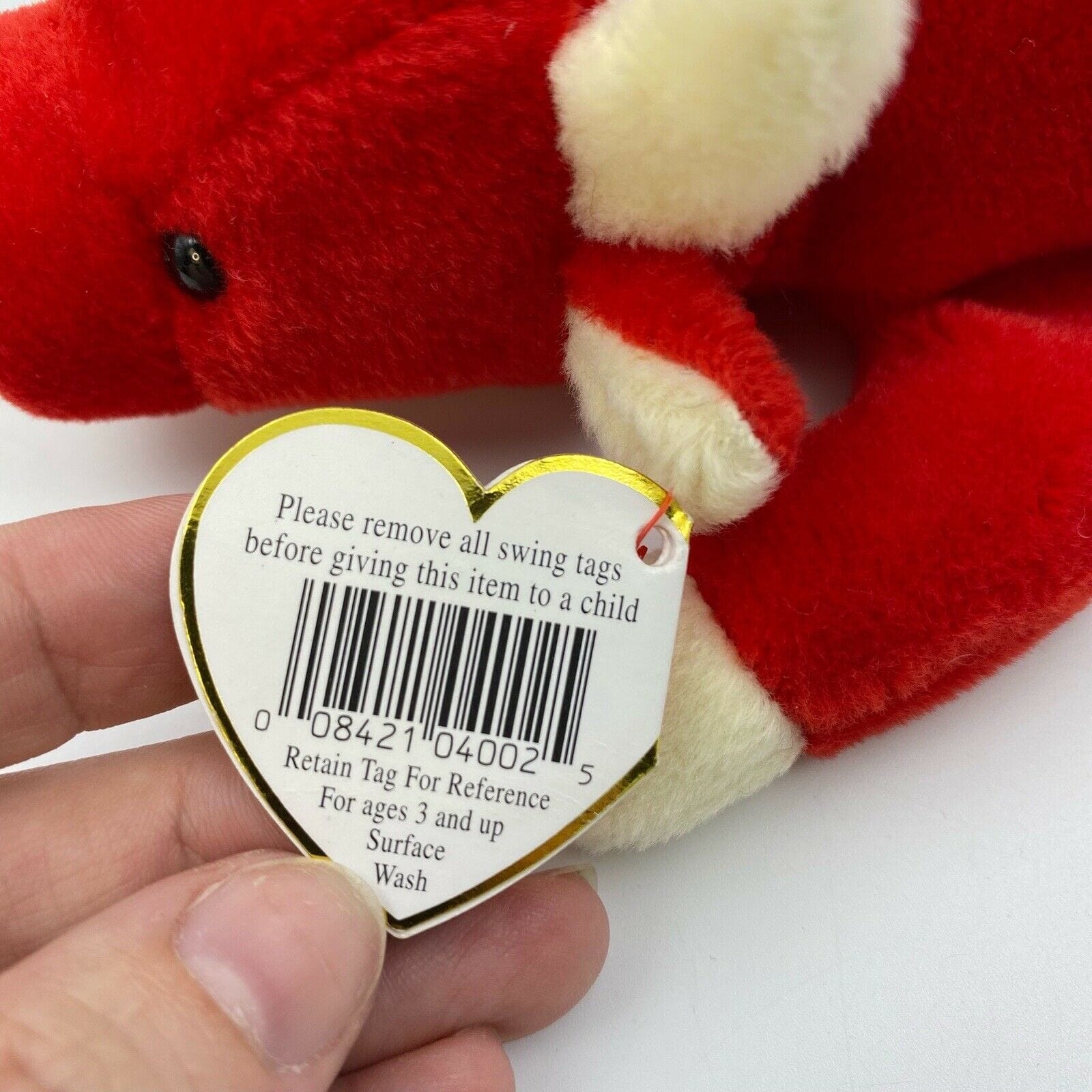 Beanie baby hot sale value snort