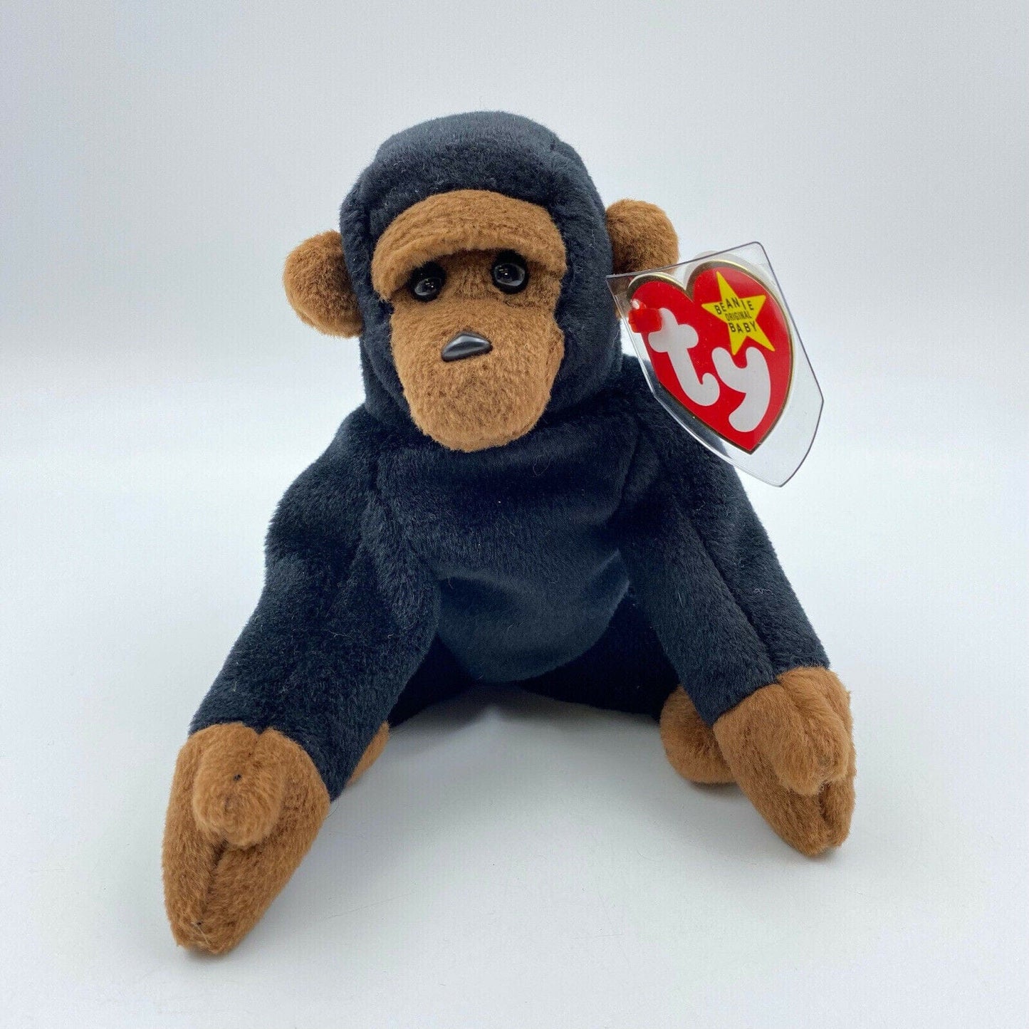 Ty Original Beanie Babies “Congo” The Gorilla 1996 MINT Condition - Tag Errors