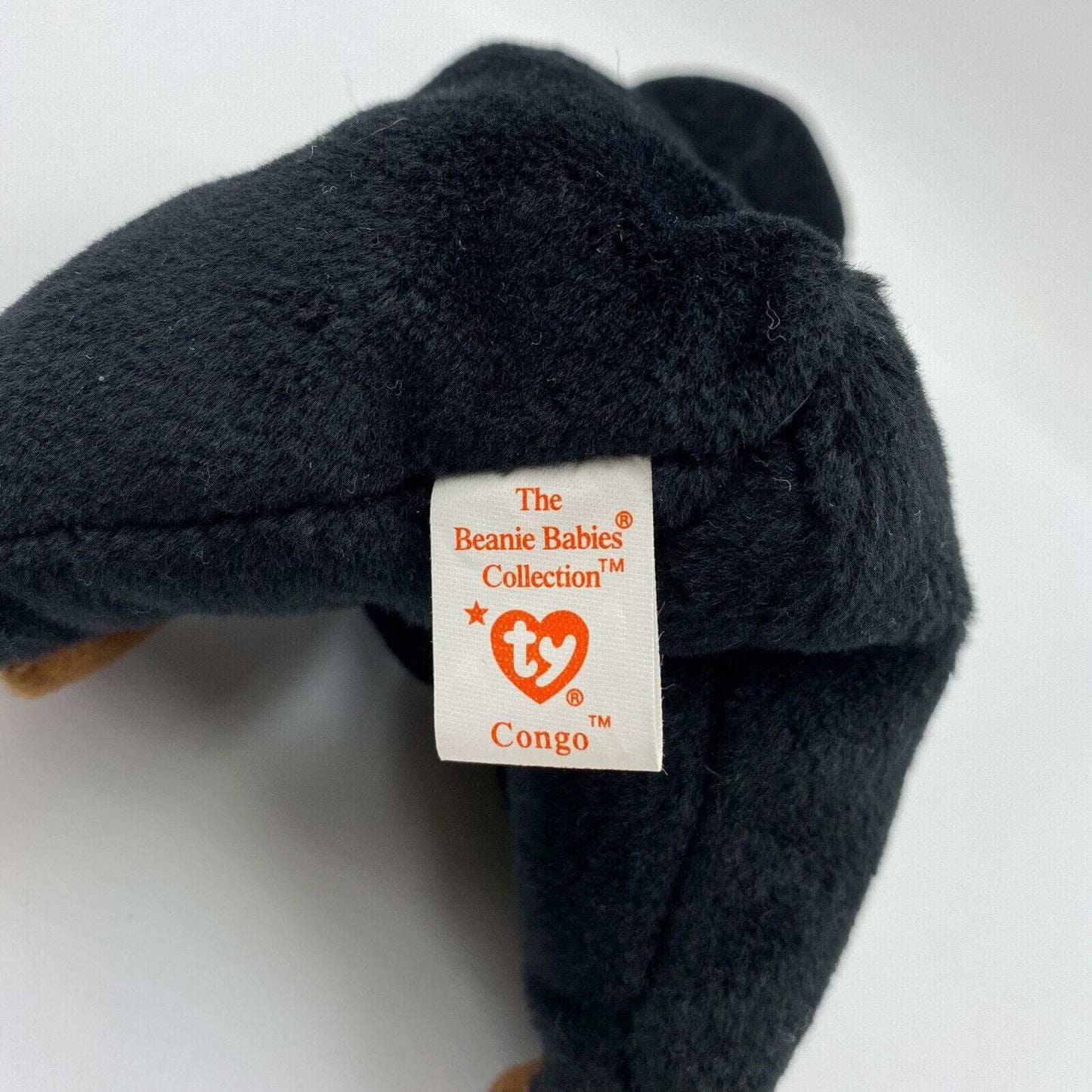 Ty Original Beanie Babies “Congo” The Gorilla 1996 MINT Condition - Tag Errors