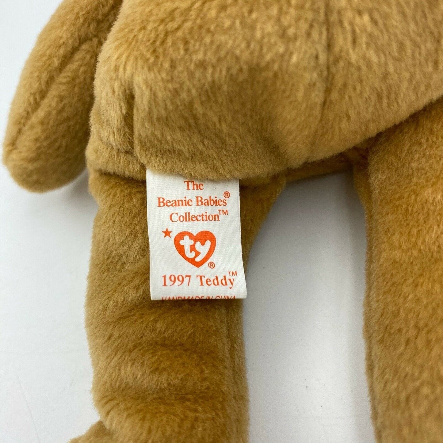 Ty Original Beanie Babies 1997 Teddy Style 4200 MINT Condition - Tag Errors