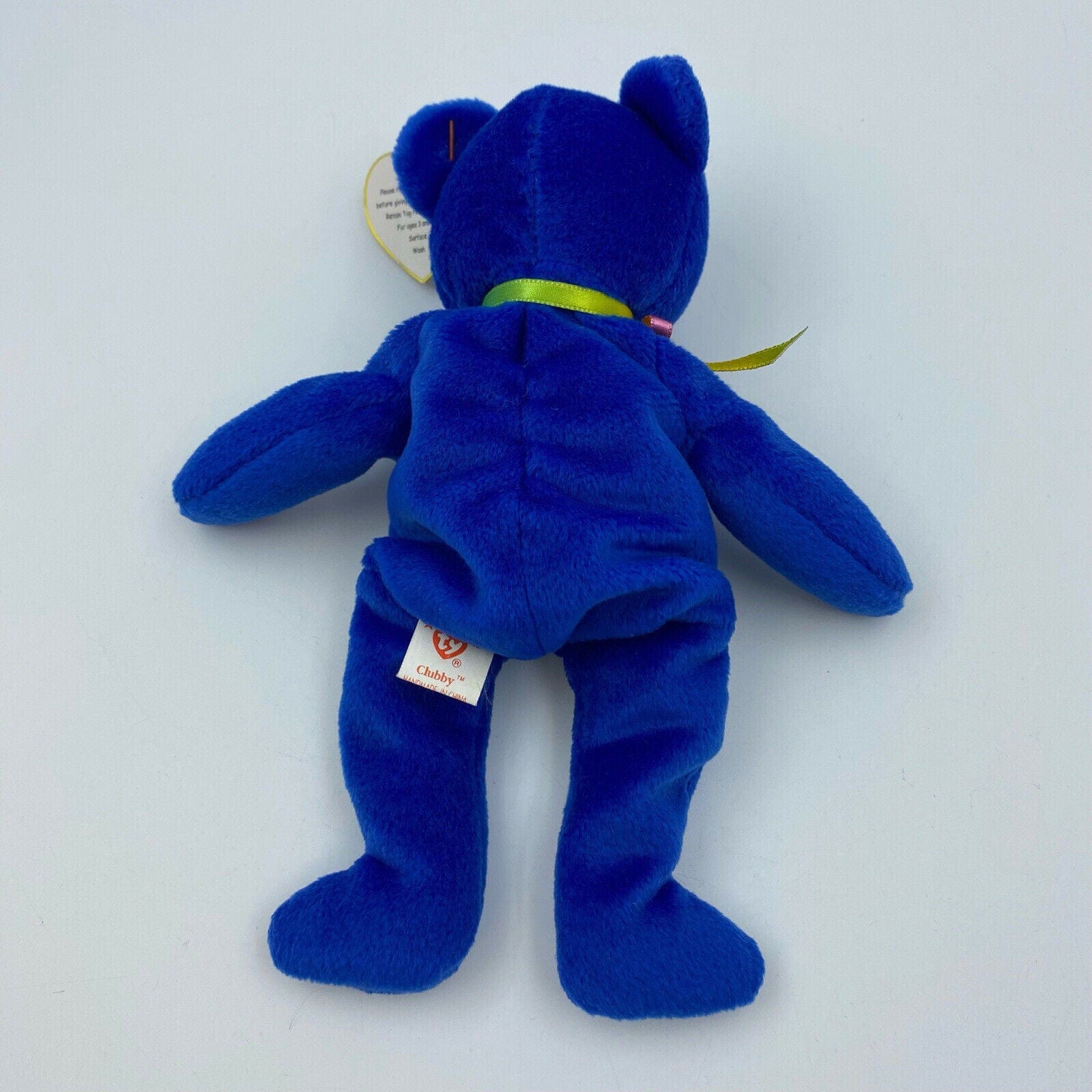 1998 clubby hot sale beanie baby