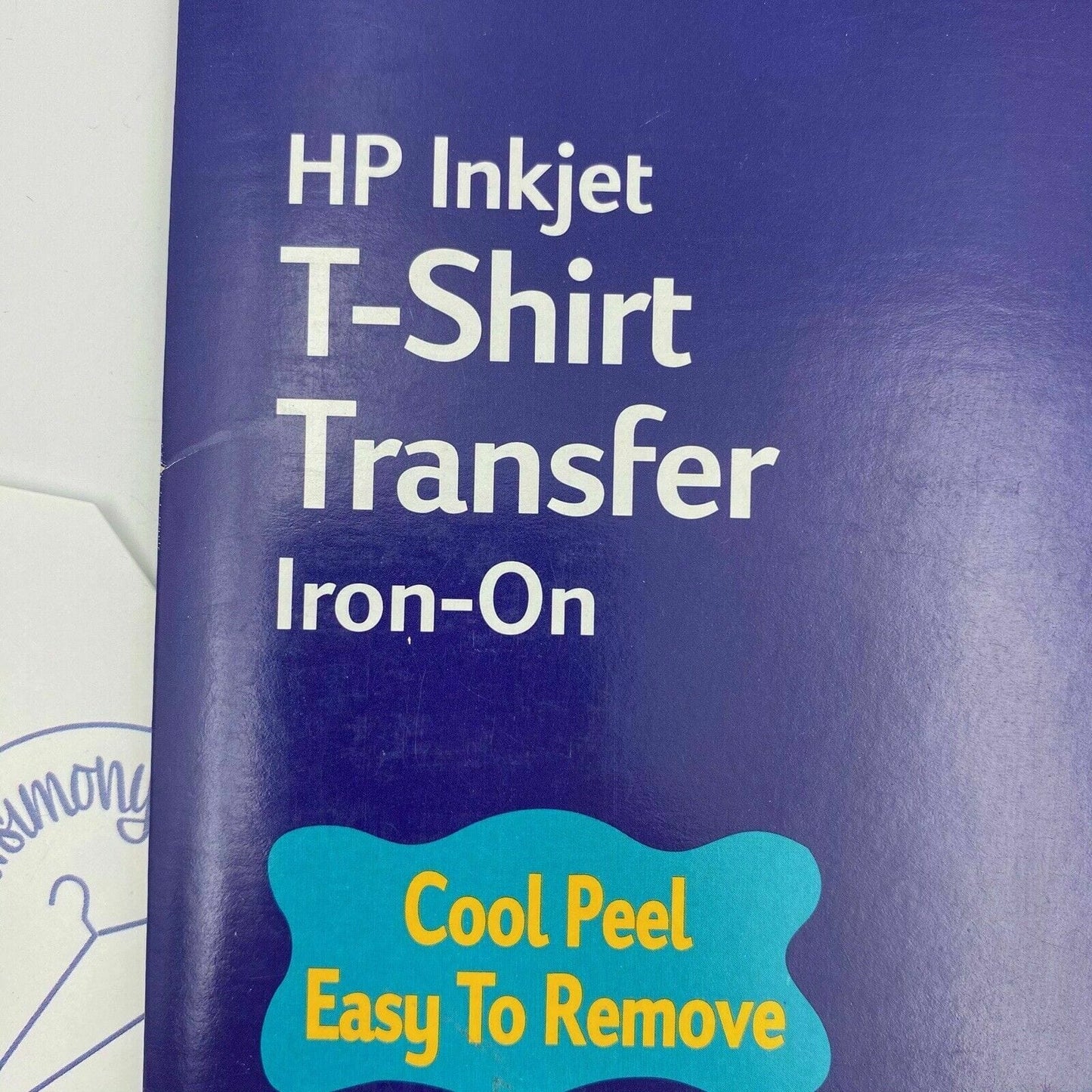 Hewlett-Packard HP Inkjet T-Shirt Transfer Iron On 8.5” X 11” 10 Transfer Sheets