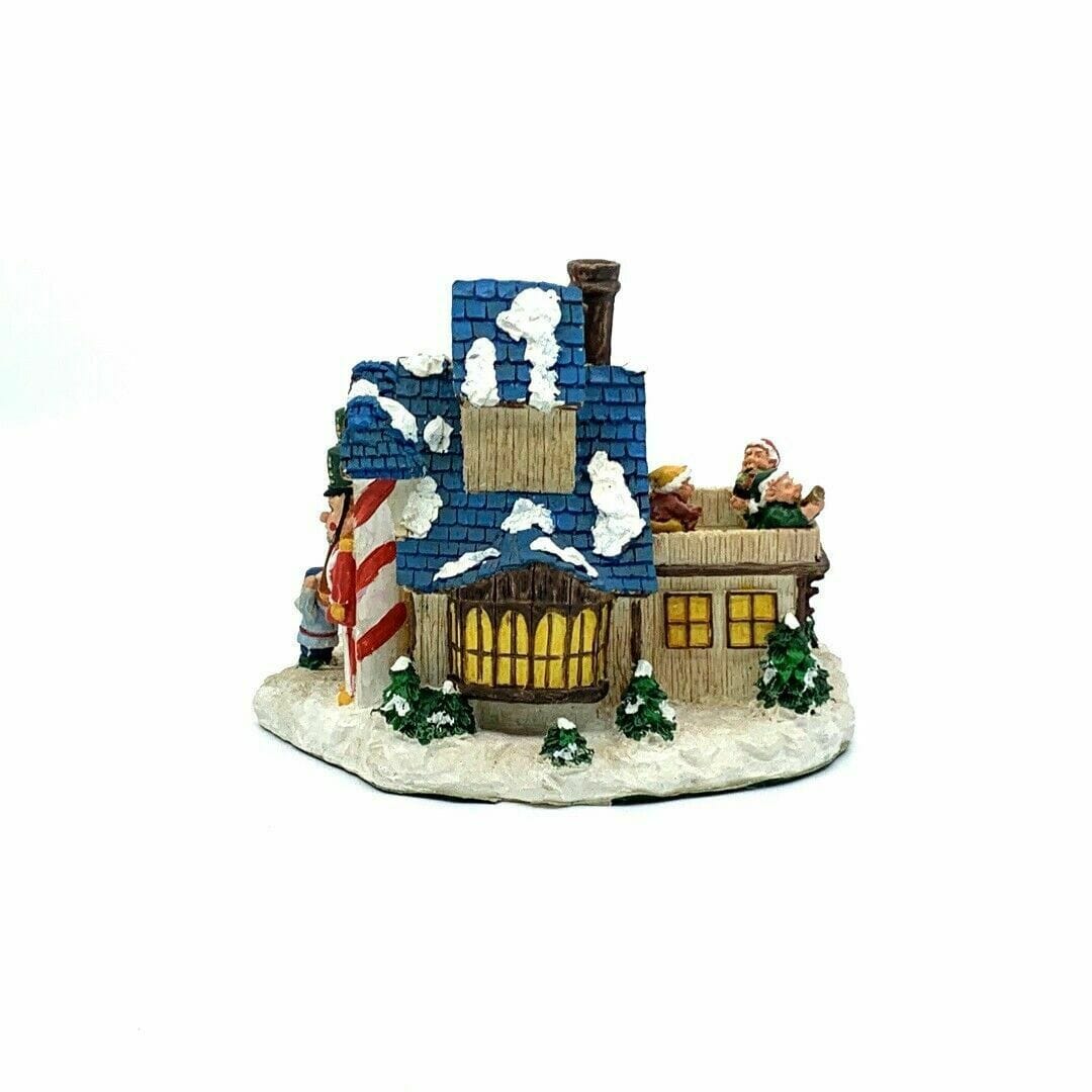 Santa’s Town Christmas Village Santa’s Toy Works Table Accent ST07