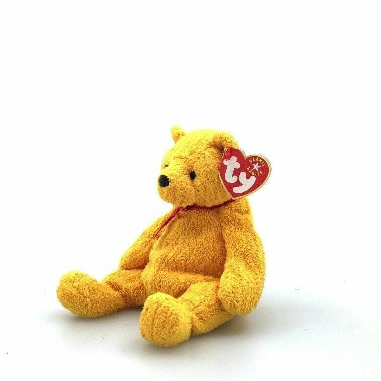 Ty Original Beanie Babies “Poopsie” The Bear 2001 MINT Condition