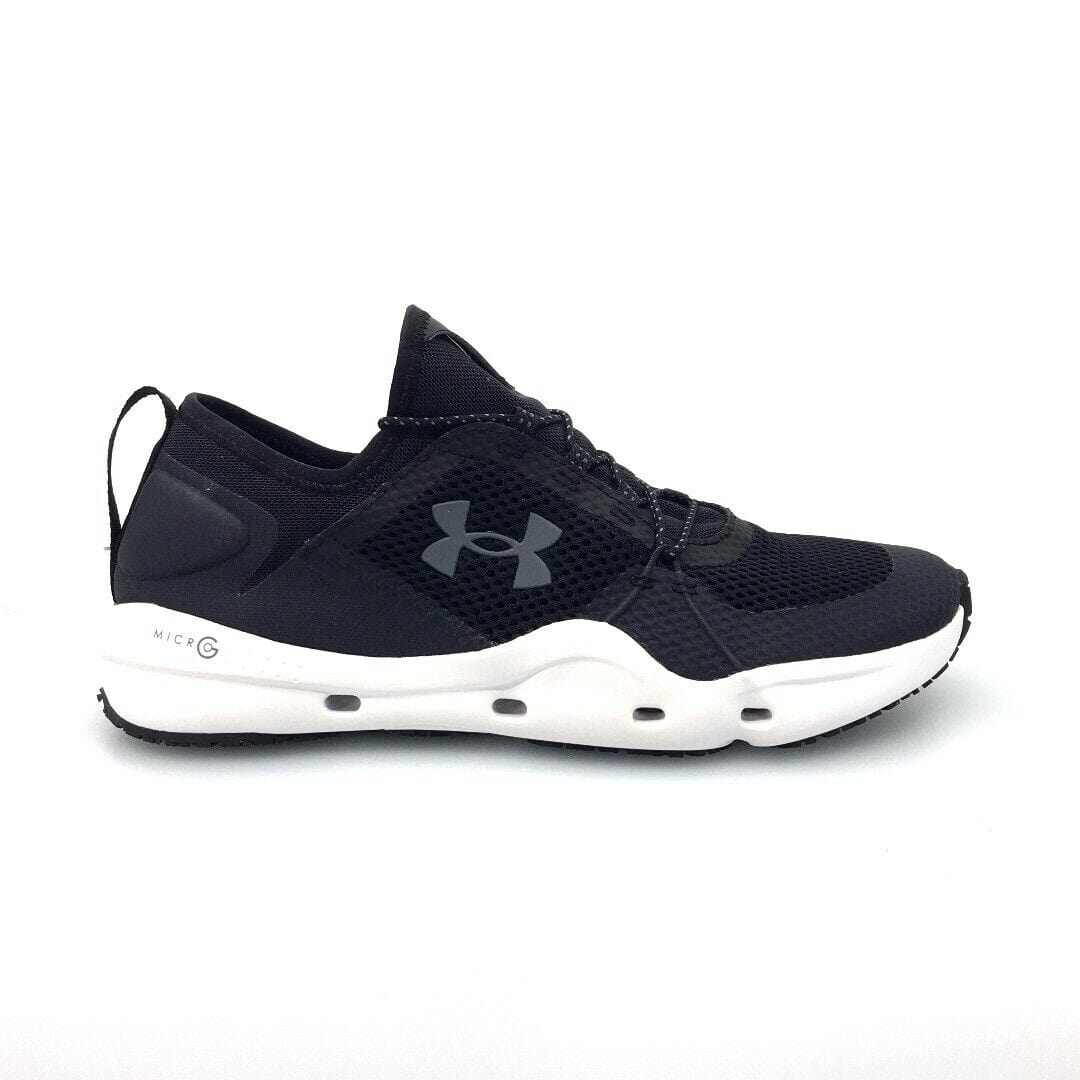 Under Armour Mens Size 8 Black White Micro G Kilchis Fishing Shoes