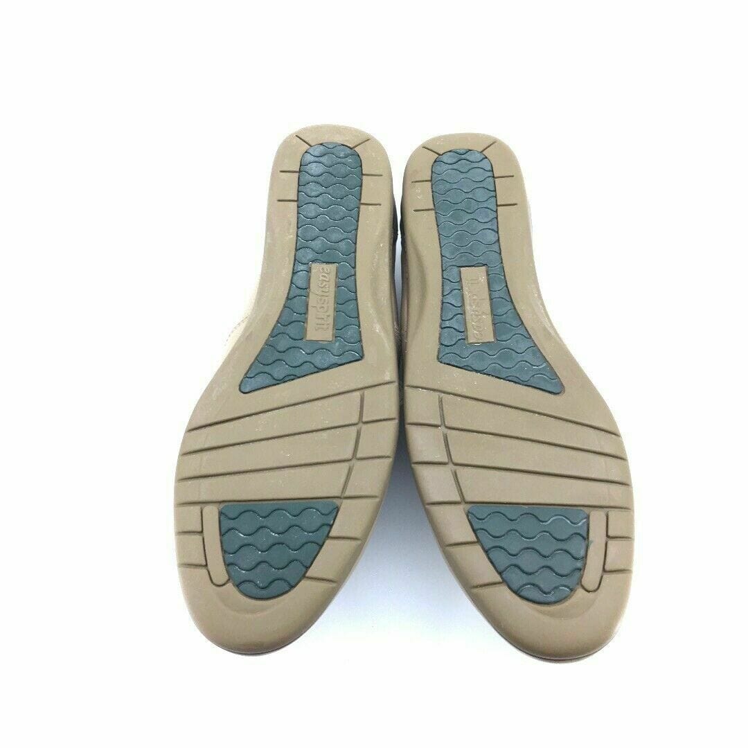 Easy Spirit Womens Shoes Size 9D ESMotion Beige Leather Anti-Gravity Comfort