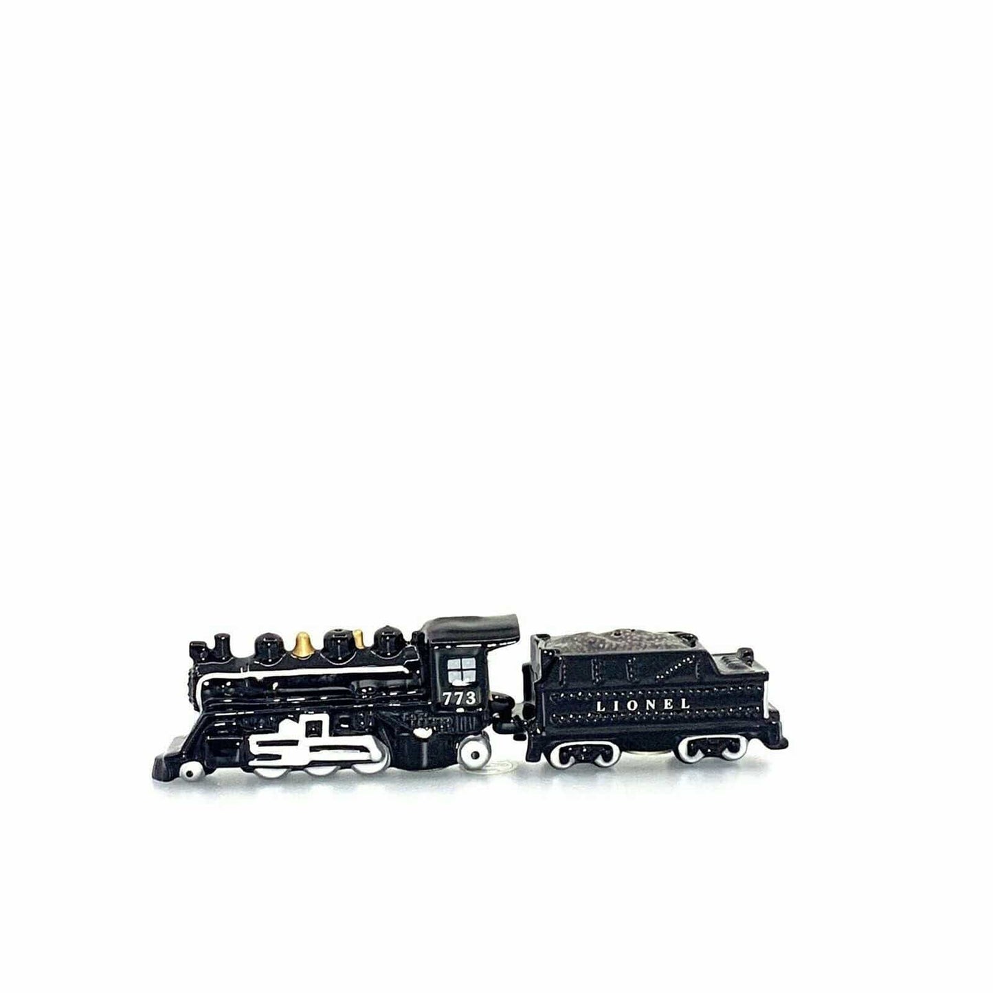 Lionel Train Black Locomotive Coal Car Salt & Pepper Shakers Set
