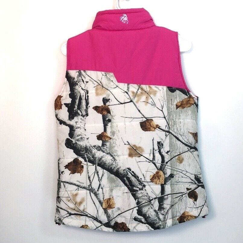 Legendary Whitetails Womens Size Small Pink Vest Hightail Outfitter Deer Gear