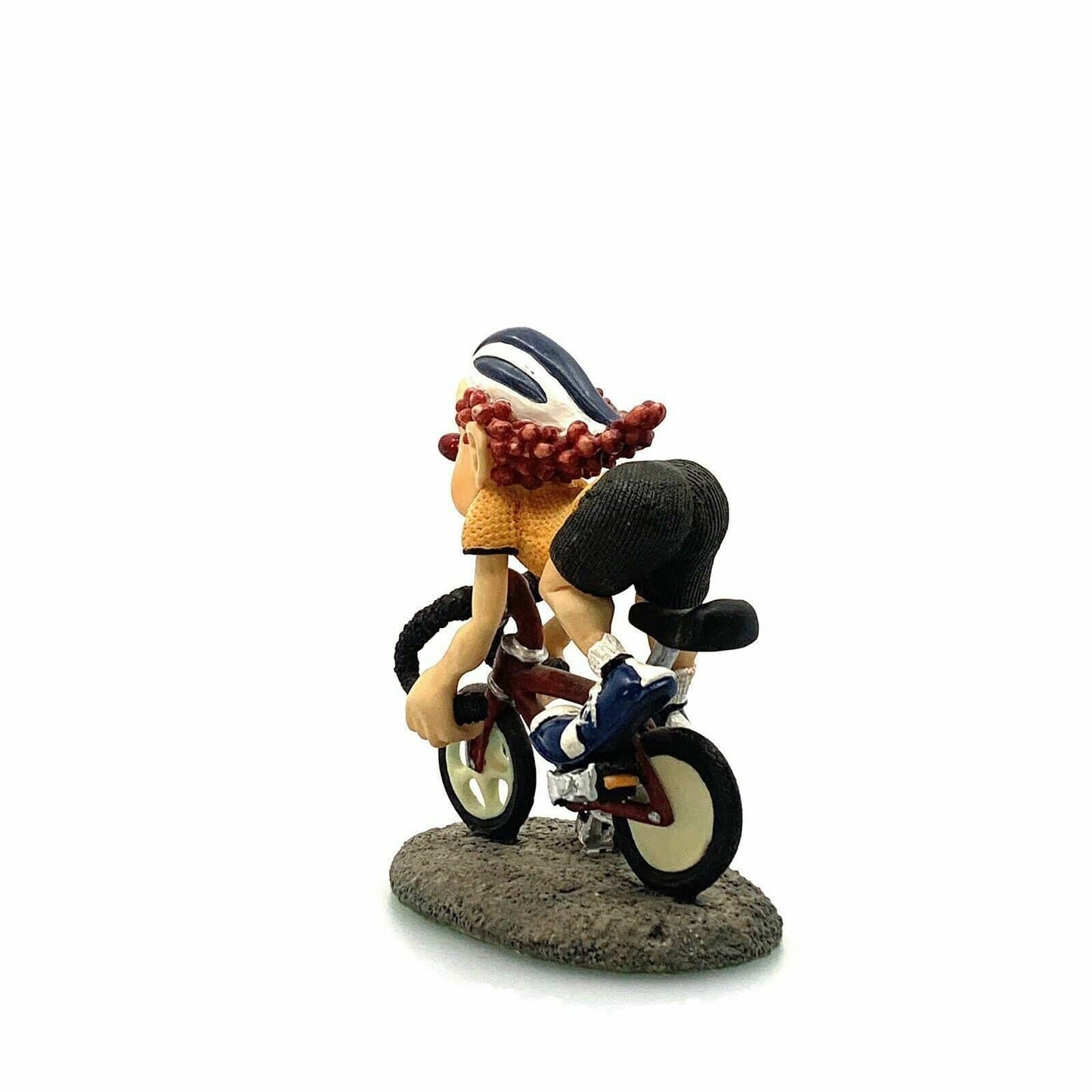 Vintage 1997 Slapstix by Cast Art "Road Warrior" Bicycle Clown, Biking Clown