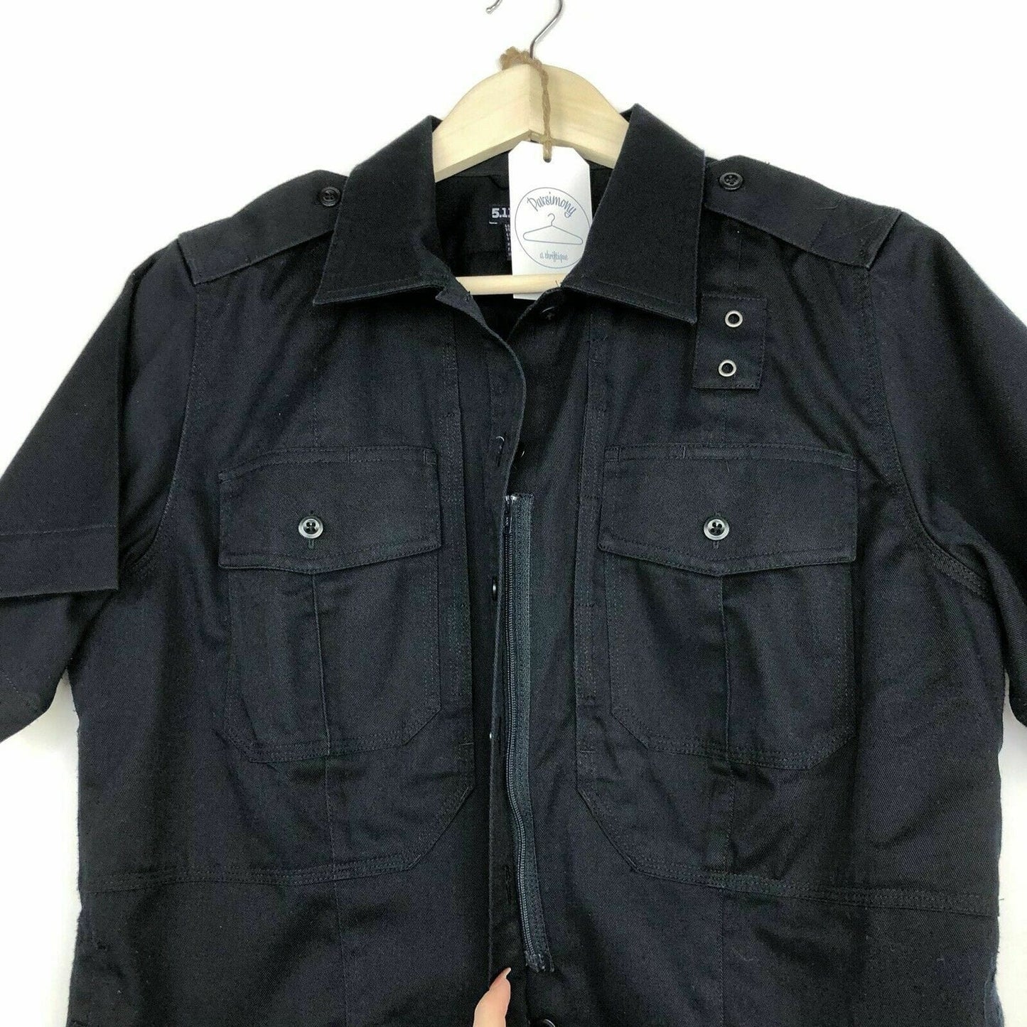 511 Tactical Series Womens Size M Black Concealed Pockets Shirt