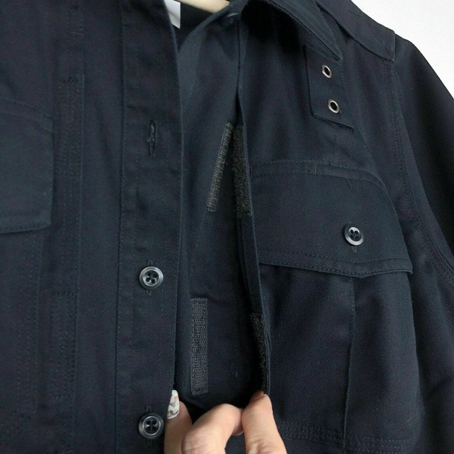 511 Tactical Series Womens Size M Black Concealed Pockets Shirt