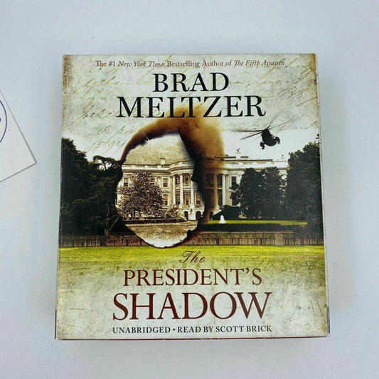 The President's Shadow Brad Meltzer 2015, Audio CD Unabridged Read Scott Brick