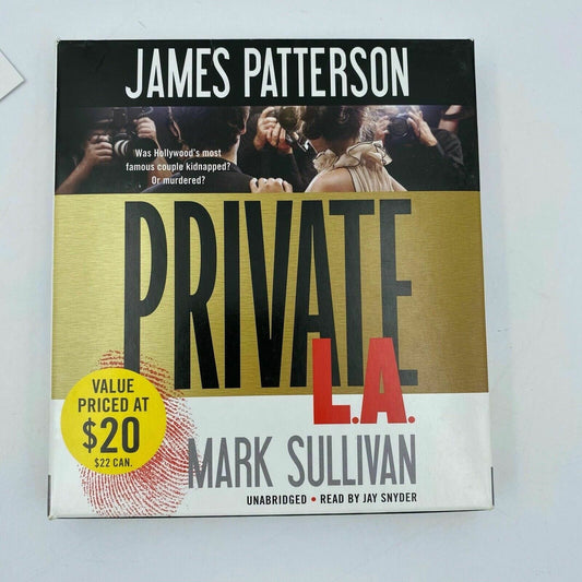 Private L. A. by Mark Sullivan and James Patterson 2015 Unabridged 8 Discs
