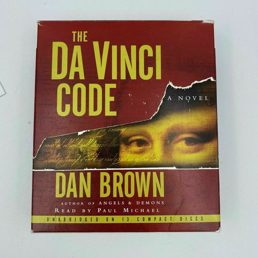 Robert Langdon Ser.: The Da Vinci Code by Dan Brown (2003, Compact Disc,...