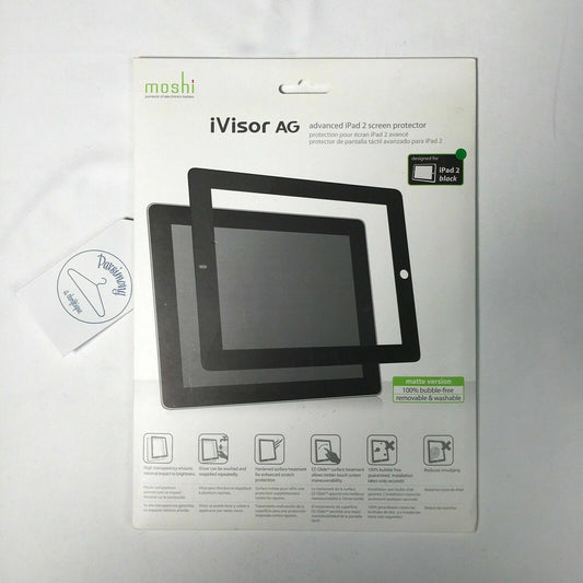Moshi iVisor AG advanced Apple iPad 2 Screen Protector  - Black Matte Version