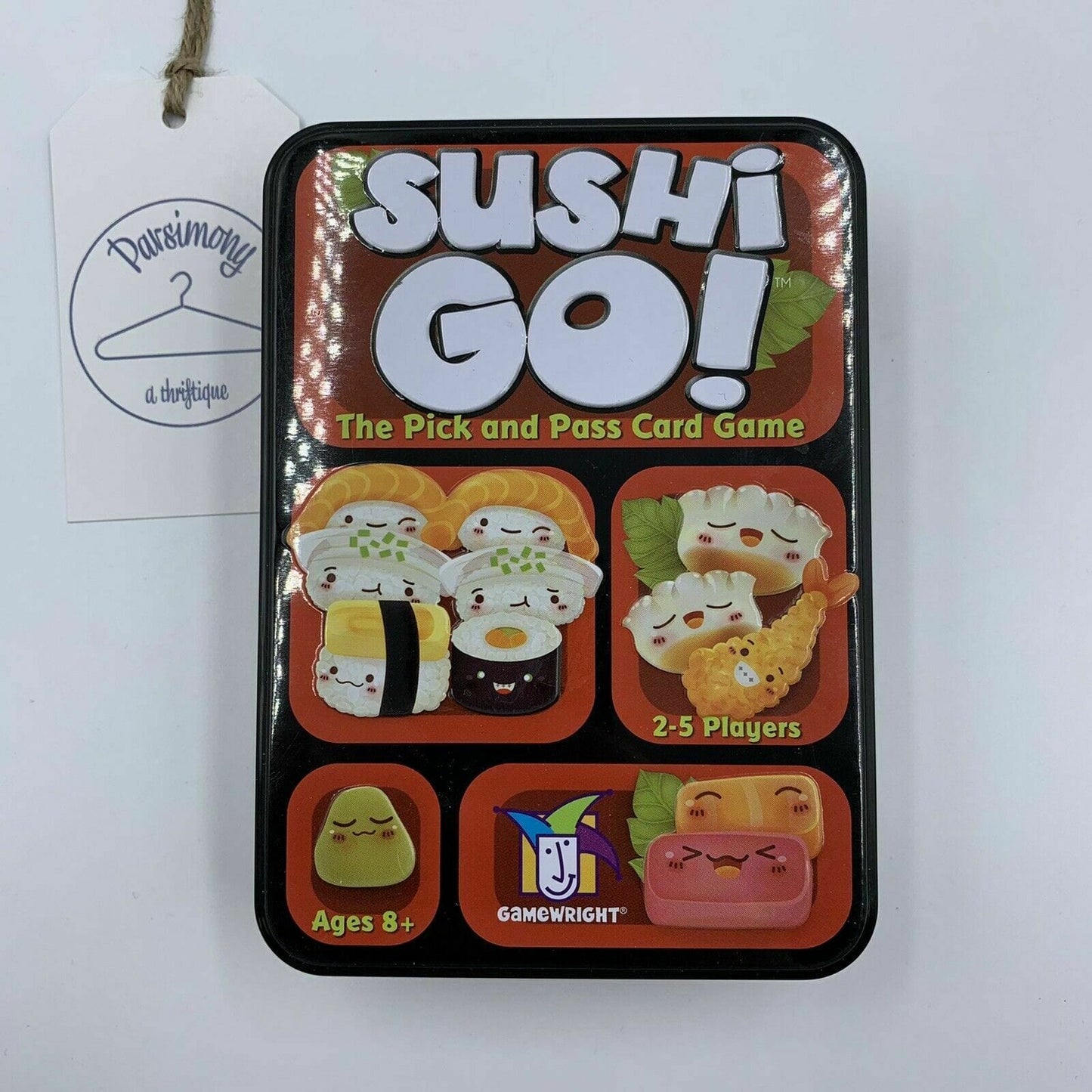 Sushi Go! By Gamewright The Pick & Pass Card Game Strategy & Probability Ages 8+