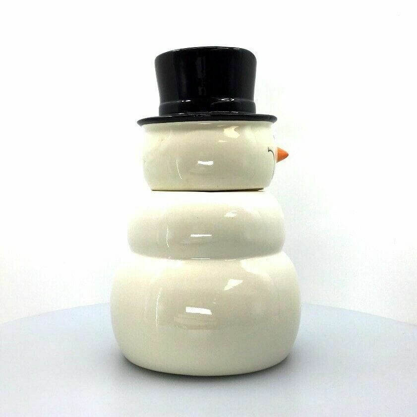 PRECIOUS COOKIE JAR Snowman Perma-Coat Ceramic Kit Kids Crafts Decorate Color