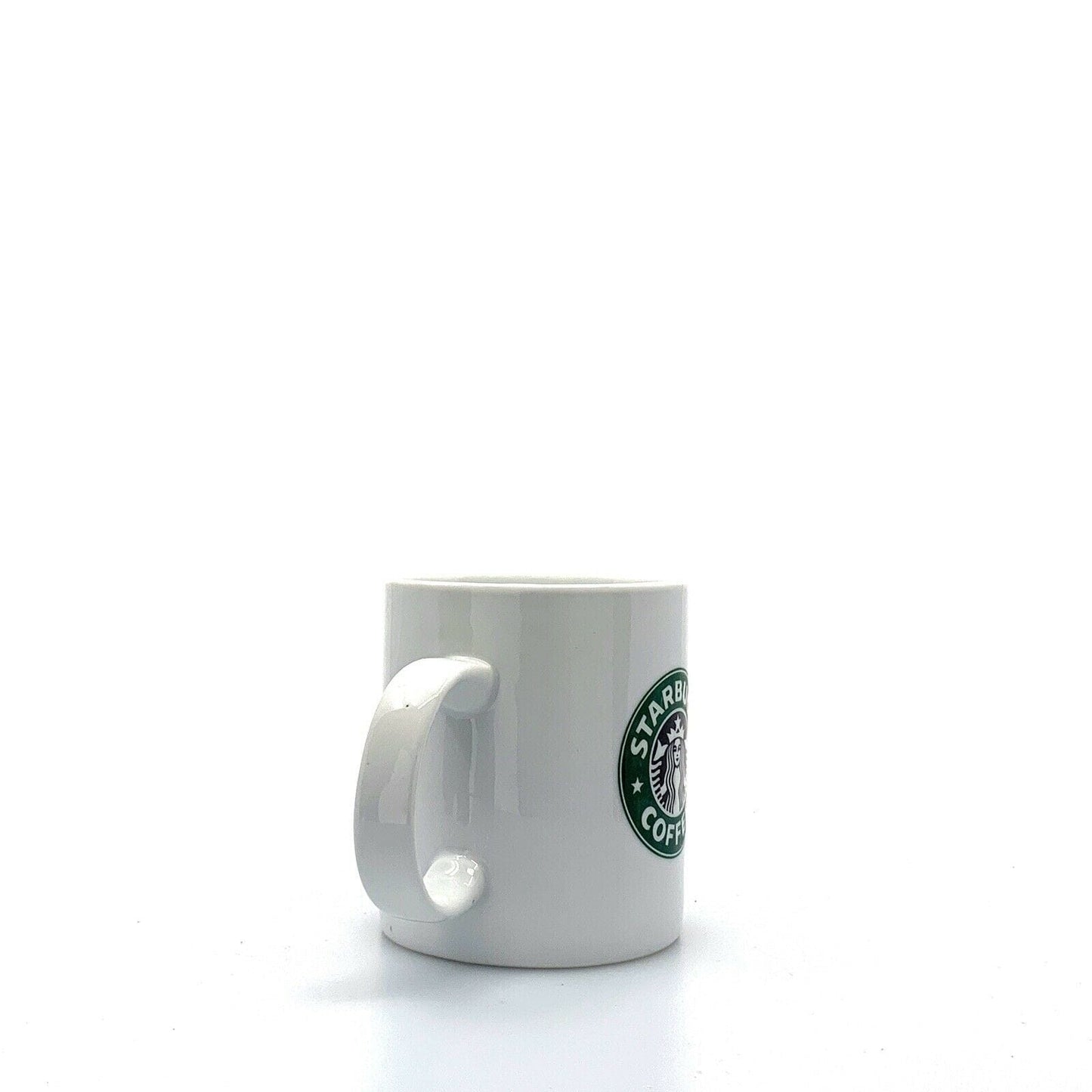 Starbucks Green Mermaid Logo Coffee Cup, White - 16oz
