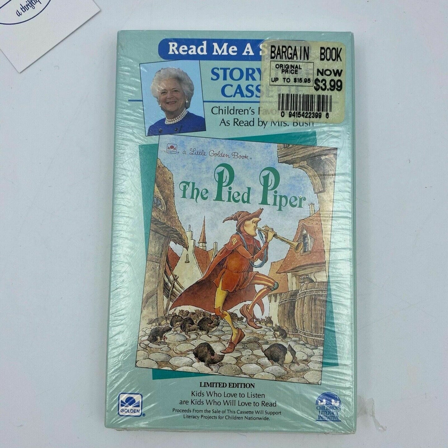 The Pied Piper As Read By Barbara Bush Audio Cassette