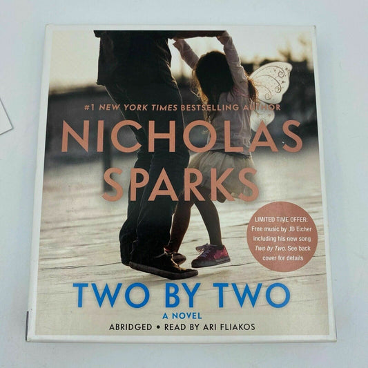 Two by Two by Nicholas Sparks (2016, Compact Disc, Abridged edition)