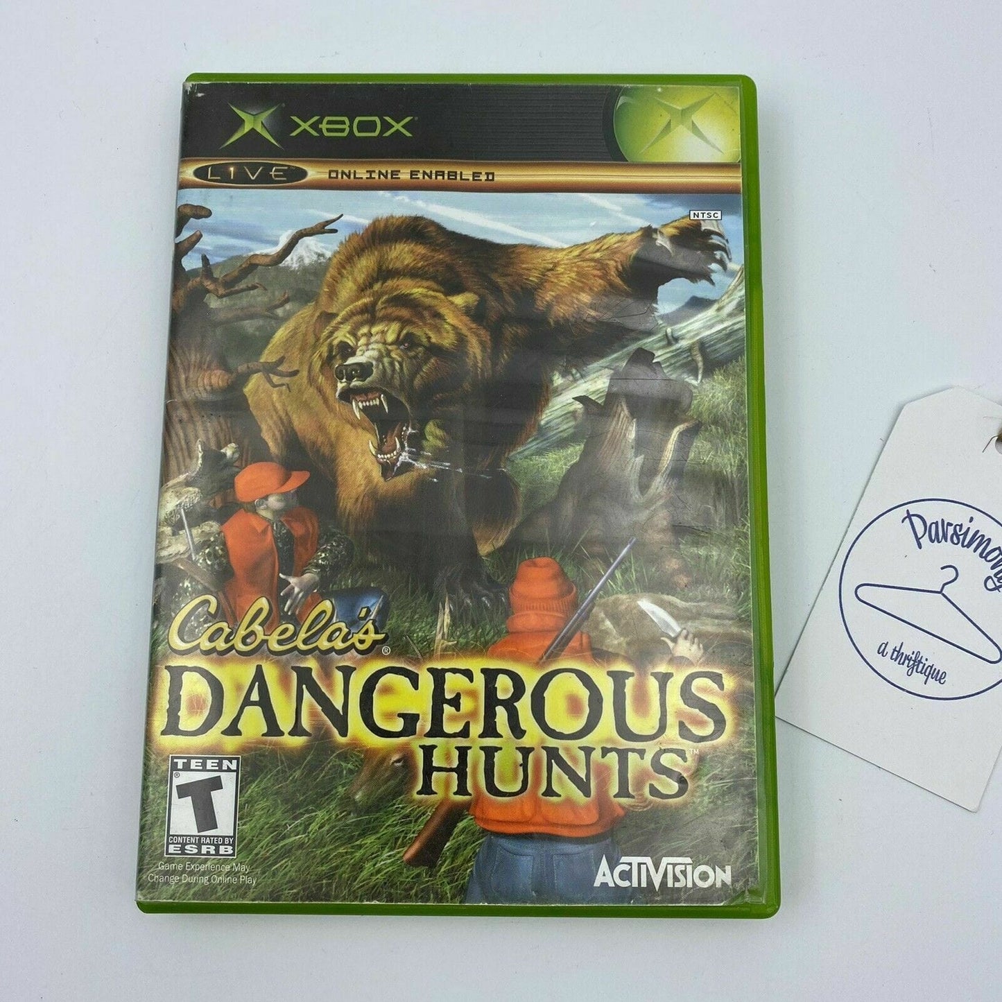 Cabela's Dangerous Hunts (Microsoft Xbox, 2003) ActiVision Rated T