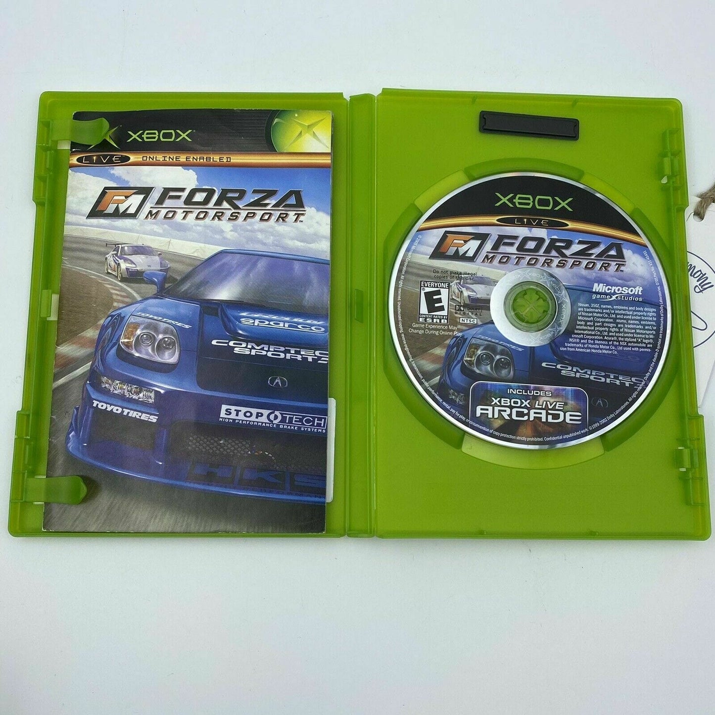 Forza Motorsport (Microsoft Xbox, 2005) Rated E