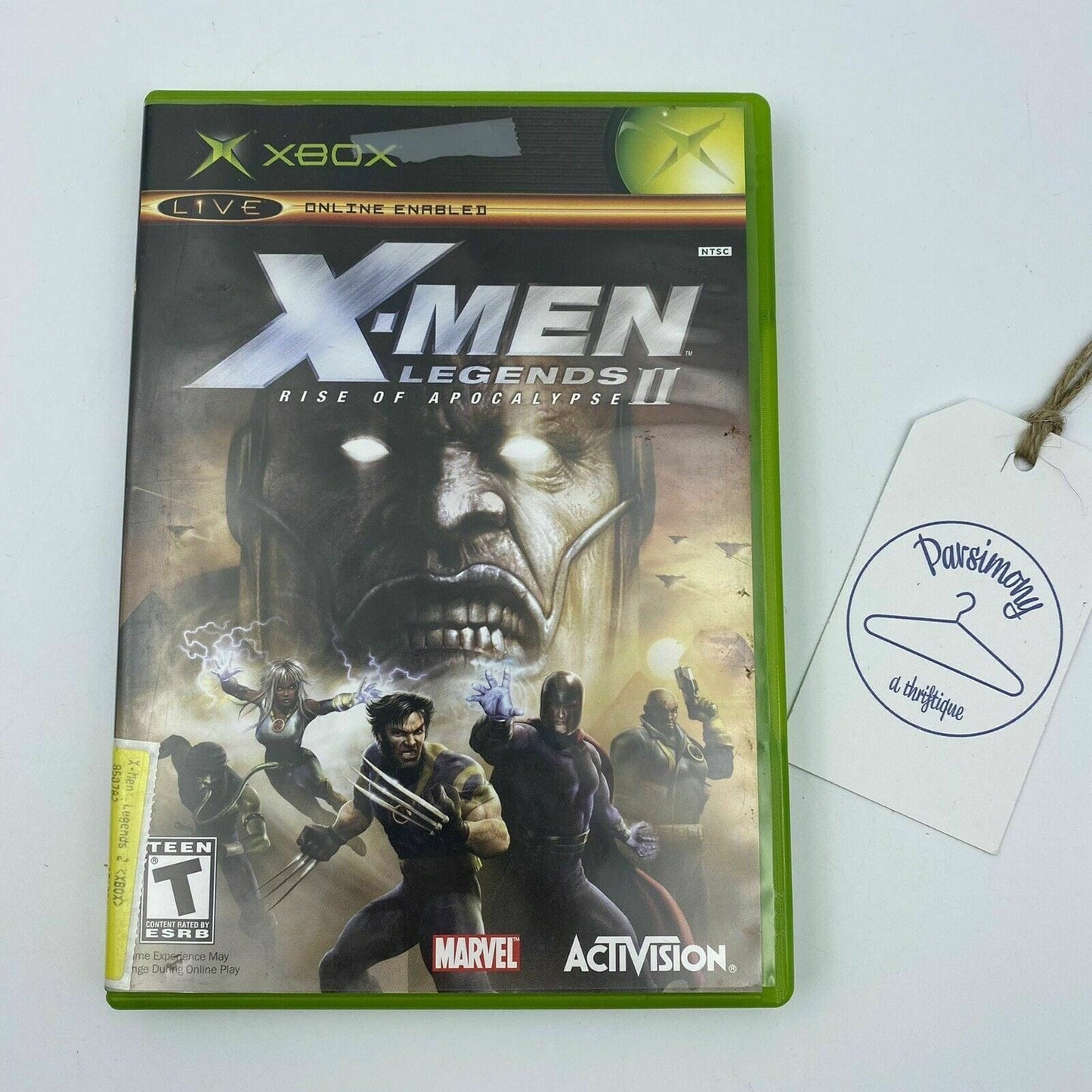 X-Men Legends II Rise of the Apocalypse - Original Microsoft Xbox Game