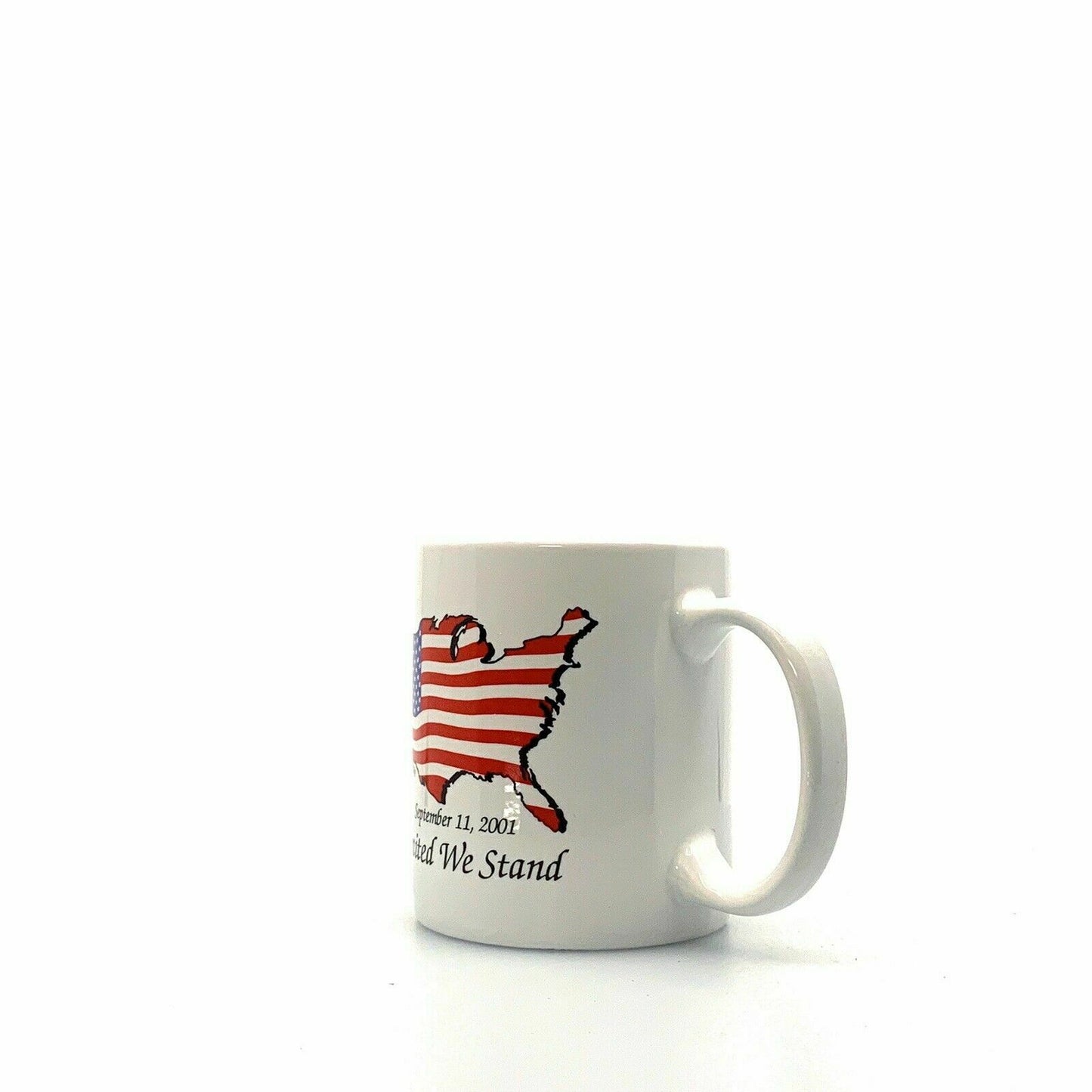 September 11, 2001 United We Stand Stars And Stripes Red White & Blue Cup Mug