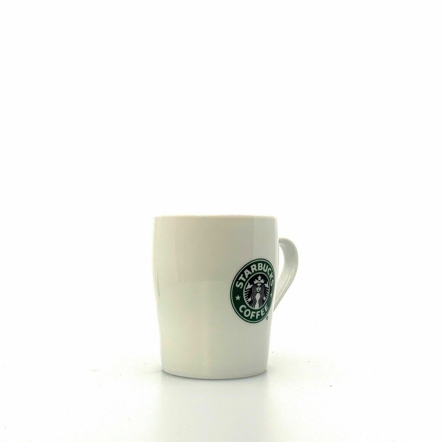 Starbucks Coffee Cup White Green Mermaid Logo - 8 Oz